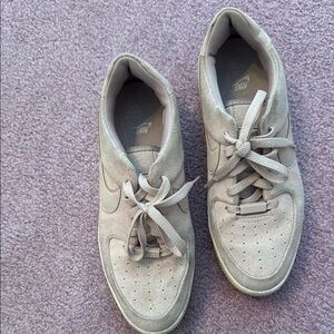 Nike Air Force Ones in Blush